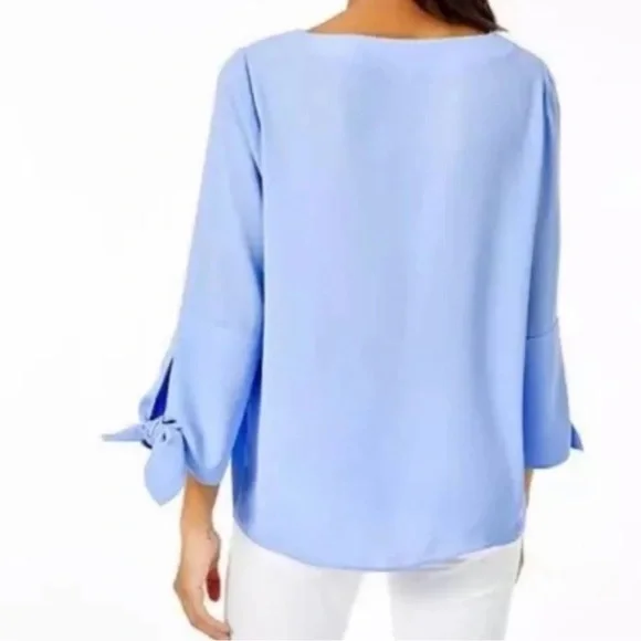 Lily Pulitzer Langston Top Periwinkle XL - Picture 11 of 11